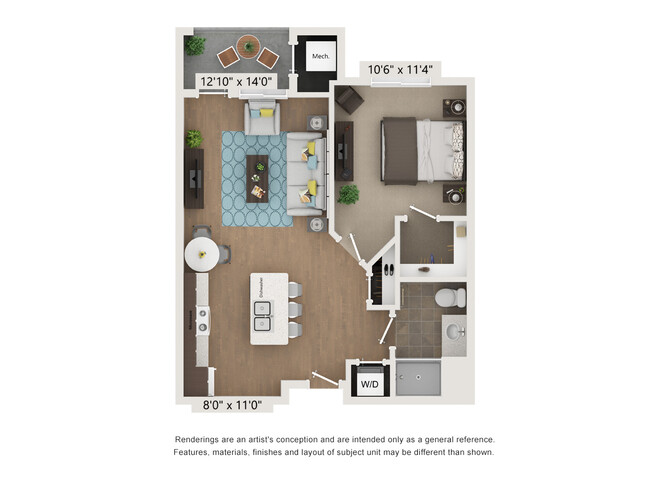 Floorplan - Stonefield of Clinton 55+ Senior Living