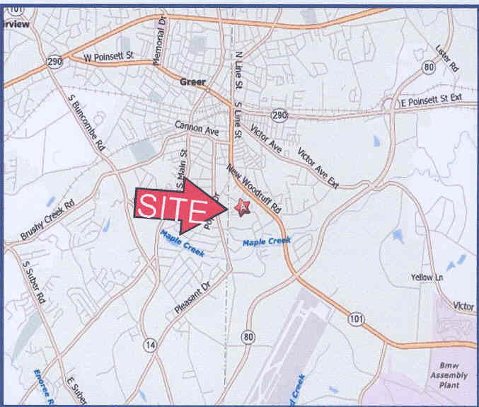 Map - Harvey Road Duplexes