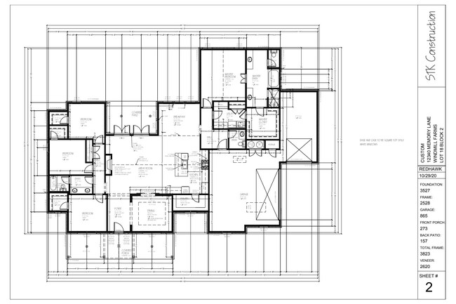 Floorplan - 12340 Memory Ln