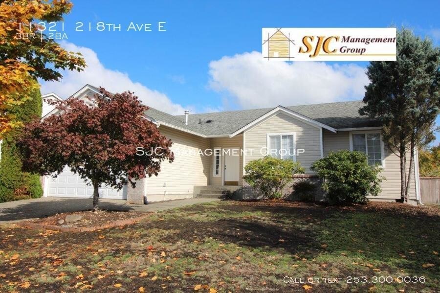 11321 218th Ave E, Bonney Lake, WA 98391 House Rental in Bonney Lake