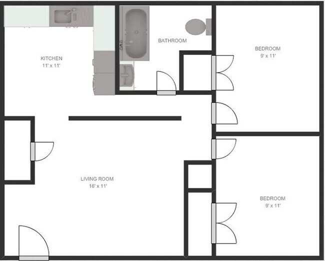 Building Photo - $995 | 2 Bedroom, 1 Bathroom Apartment | C...