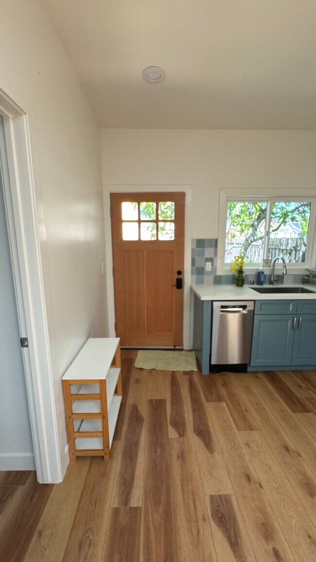 facing front door - 1614 Ward St