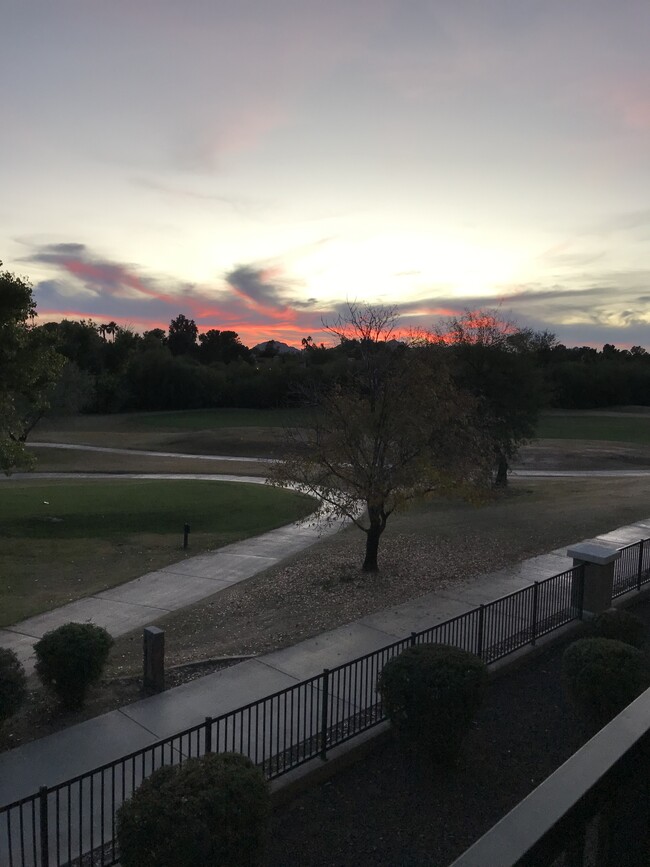 Beautiful Arizona Sunsets from condo balcony - 11640 N Tatum Blvd