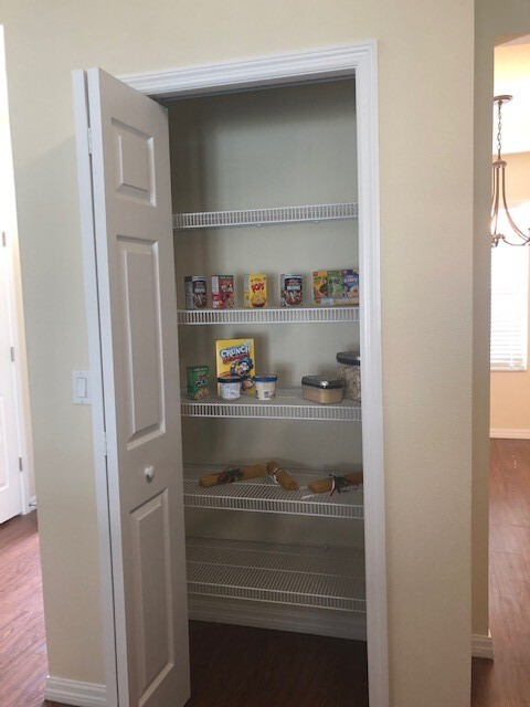 Huge kitchen pantry - 430 Belle Montclair Loop