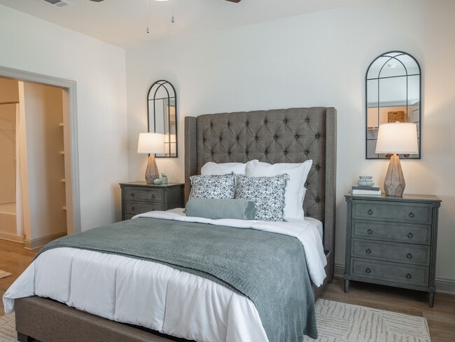 The Topaz: 1BR, 1BA- Bedroom - The Waters at Bluebonnet