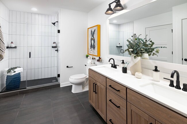 Spa-Inspired Bathrooms with Double Vanity - Camden Gulch