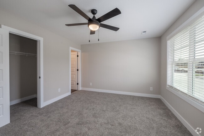 3BR, 3BA - 1,200SF - Primary Bedroom - Lafayette Landings