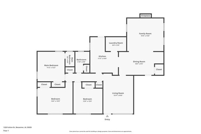 Foto del edificio - Charming 3 Bedroom Bessemer Home