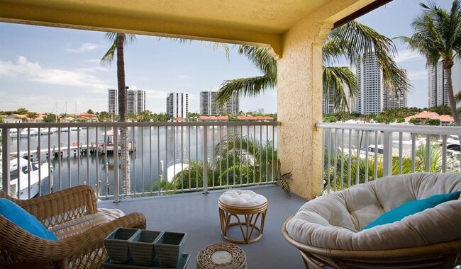 Enjoy morning coffee on your private balcony - Waterways Village