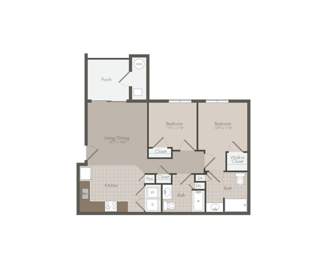 Plano de planta - Wild Rose