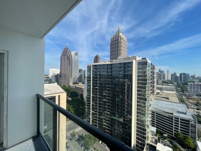 South Facing View from Balcony - 1280 W Peachtree St NW