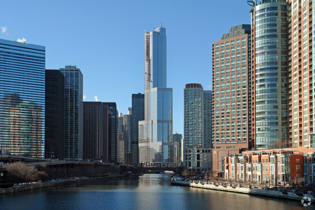 ¡Construcción - Trump International Hotel & Tower - Chicago