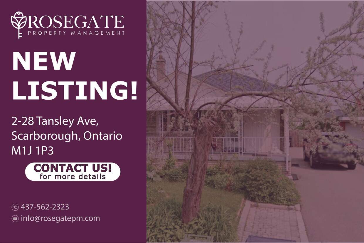 Photo principale - Bright 2-Bedroom Apartment in Scarborough ...