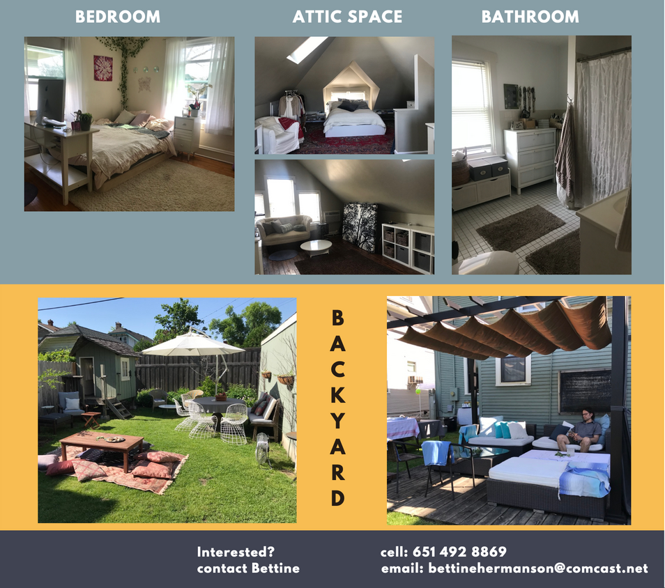 BACKYARD, BEDROOMS, ATTIC - 1173 Hague Ave
