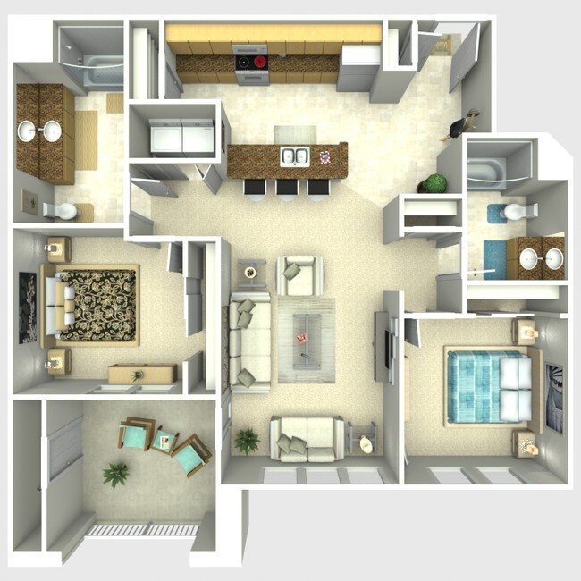 Parkdale Villas Apartments Denison, TX