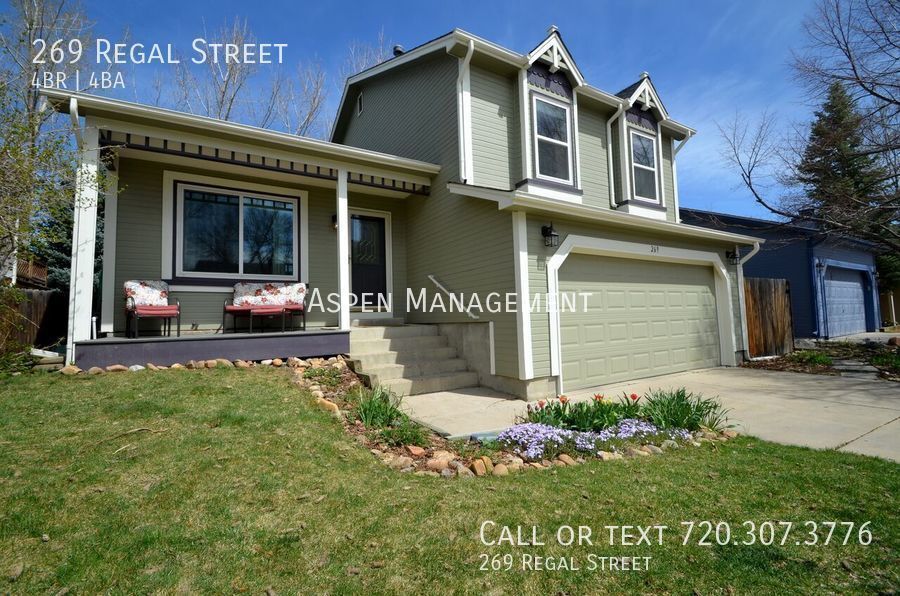 Primary Photo - Fantastic 4BR, 3.5BA! Deck, FP, great yard...