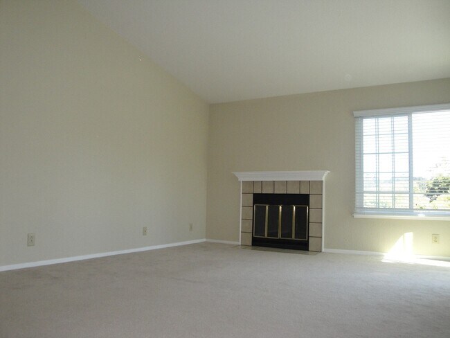 Living Room w/ Fireplace - 515 Canyon Oaks Dr
