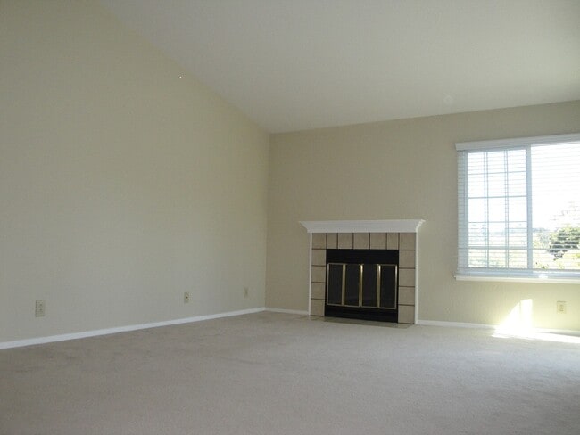 Living Room w/ Fireplace - 515 Canyon Oaks Dr