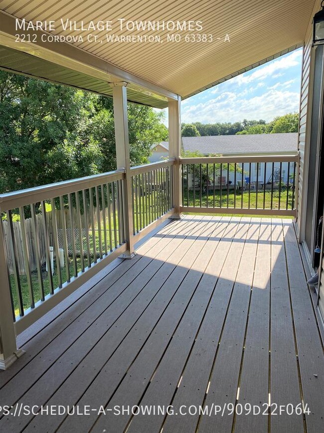 Foto del edificio - 2212-A Cordova Ct., Warrenton, MO 63383
