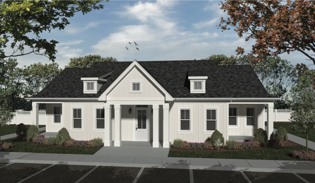 Leasing office and clubroom - Erie Ridge Townhomes