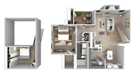 One Bed, One Bath Loft