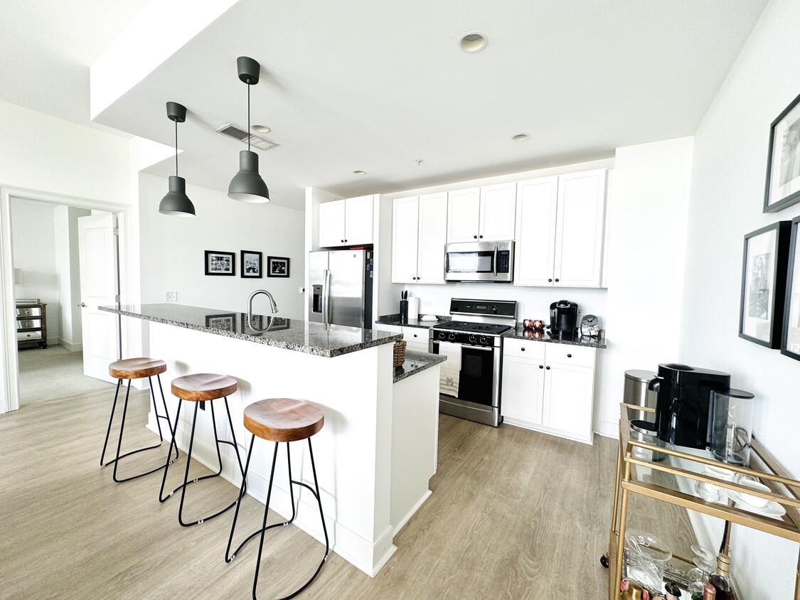 Open Plan Kitchen - 201 W Ponce de Leon Ave