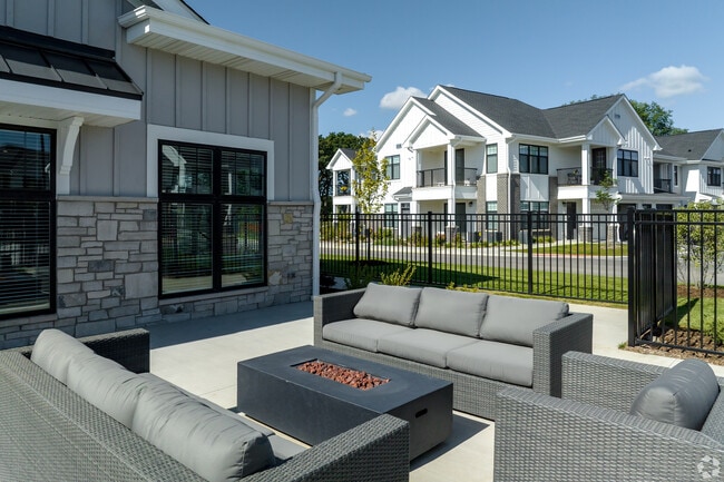 Brasero de gas exterior Seasons at Elgin - Seasons at Elgin