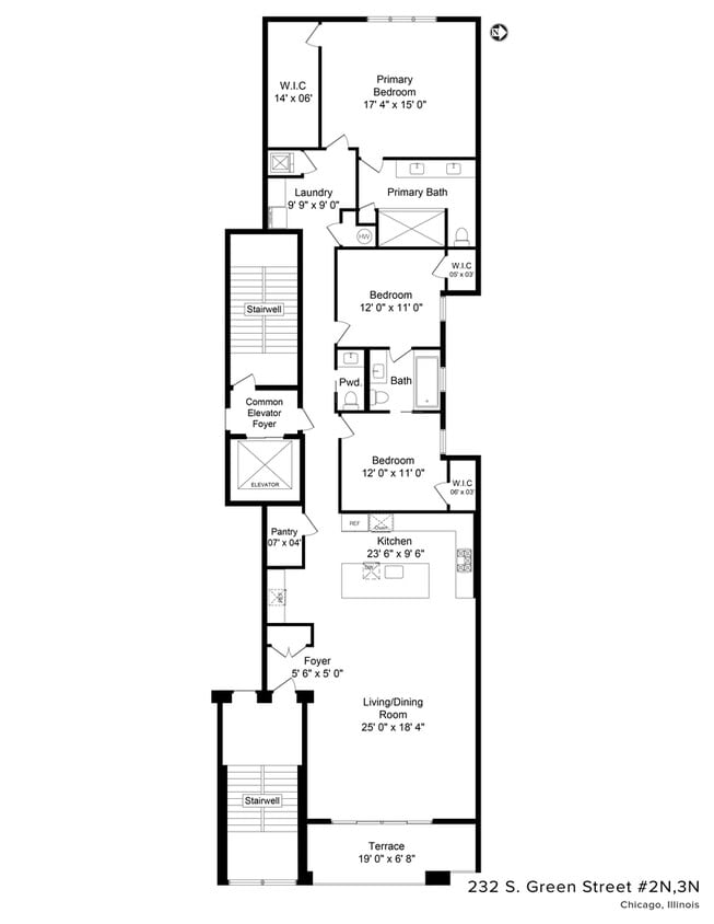 232 S Green St Unit 2N, Chicago, IL 60607 Condo for Rent in Chicago
