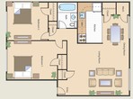 2 Bedroom