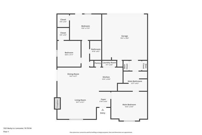 Foto del edificio - 1521 Becky Ln