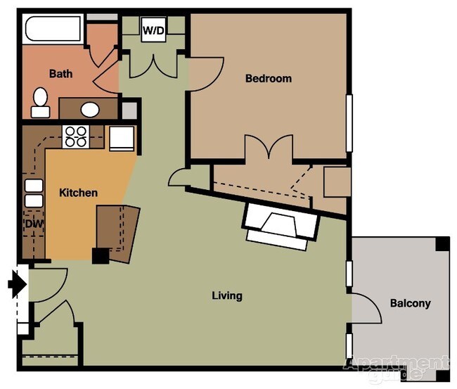 Plano de planta B - Van Buren Place