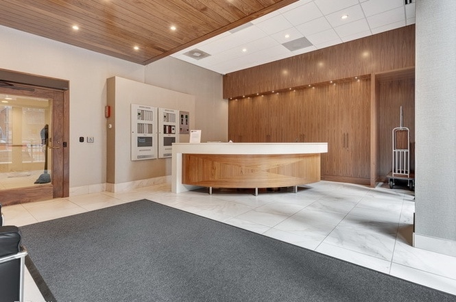 Brand-new Lobby, super neat - 230 E Ontario St