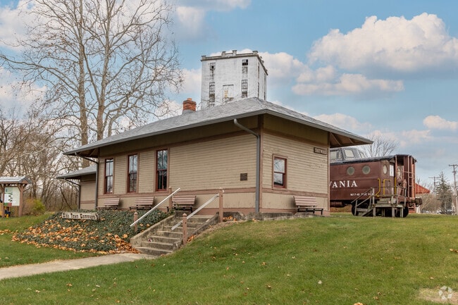 A reconstructed train depot has been converted into a museum dedicated to Trotwood’s history.