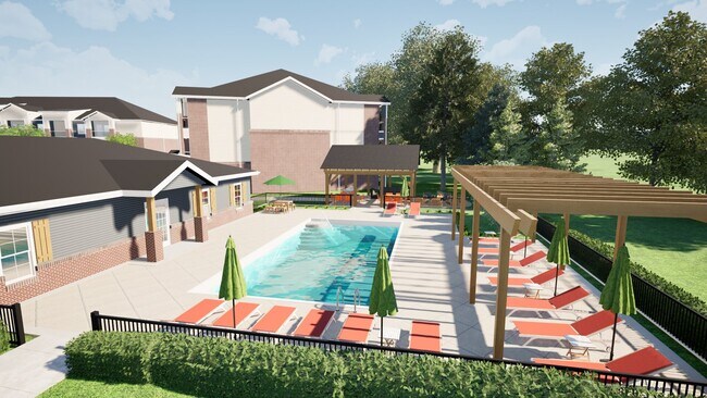 Representación de la piscina 2027 - Millcreek Apartments - BRAND NEW