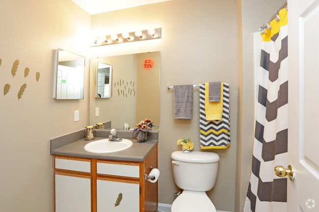 2BR, 2BA - 1,000 SF - Bathroom - Cambury Hills Apartments