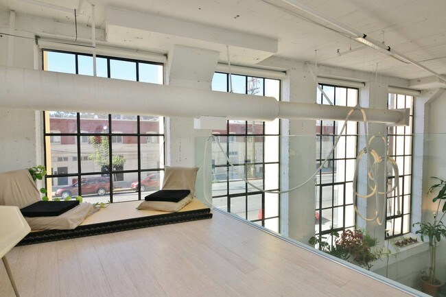 2nd level loft mezzanine - 200 N San Fernando Rd