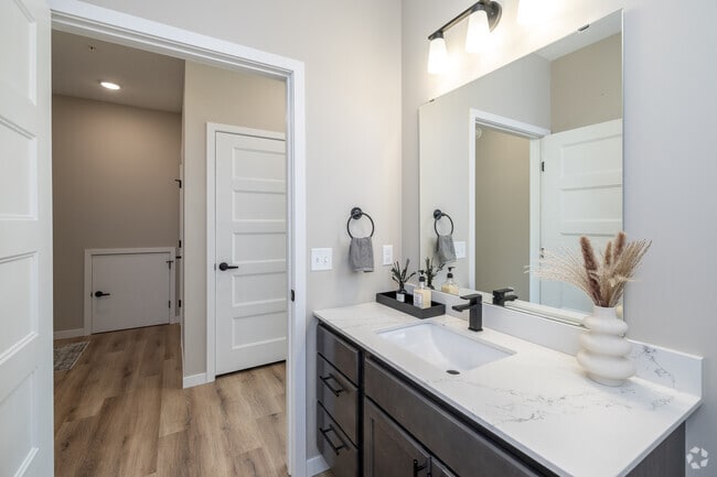 2BR, 2.5BA - 1,381SF - Third Bathroom - The Pines of Rochester | New Townhomes