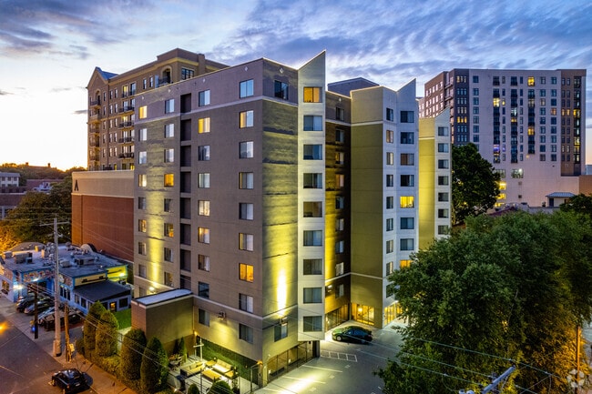 Twenty & Grand at Dusk - Twenty & Grand Apartments