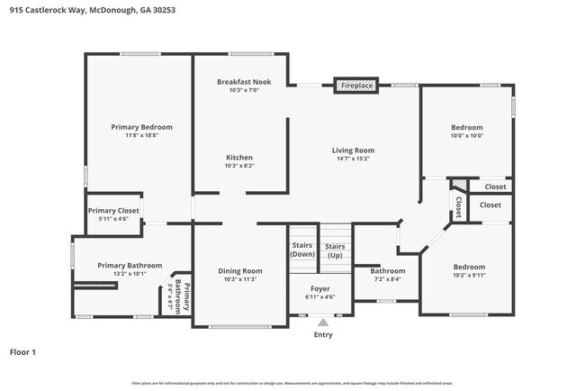 Foto del edificio - 915 Castlerock Way