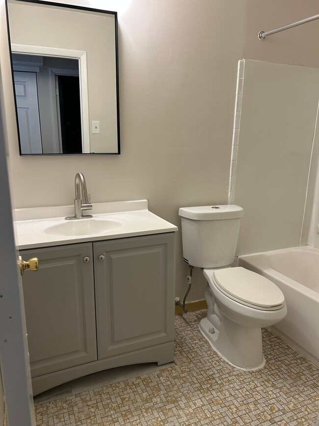 Bathroom, new sink and mirror - 124 Willow Turn