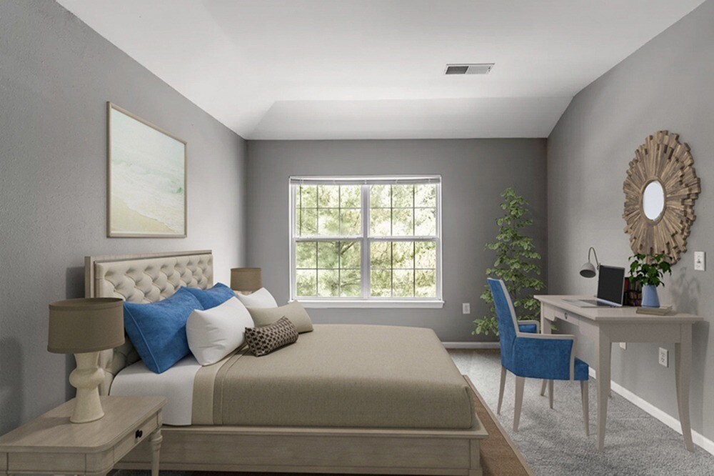 Dormitorio principal en los apartamentos 43 North - 43 North