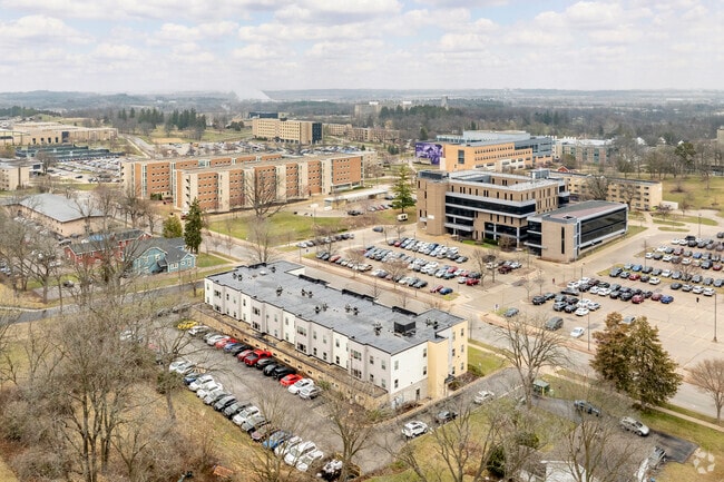 Aerial - Element Student Apartments