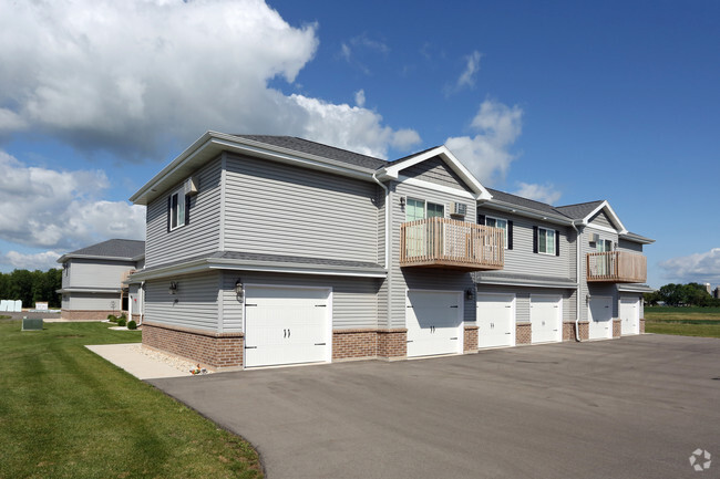 Garages under large units above - Partridge Drive Estates