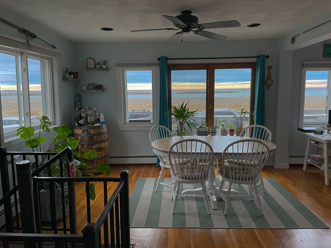 Dining Room - Gorgeous Ocean Views throughout primary living space - 56 Winthrop Shore Dr