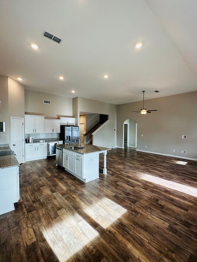 Kitchen/dining/living area - 416 Zeffer Ct