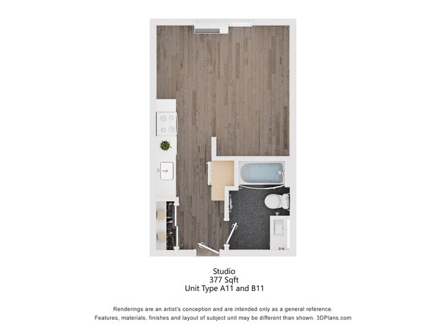 Plano de planta - Parkside Heights