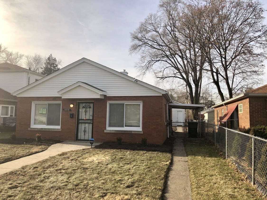 14838 Champlain St, Dolton, IL 60419 House for Rent in Dolton, IL