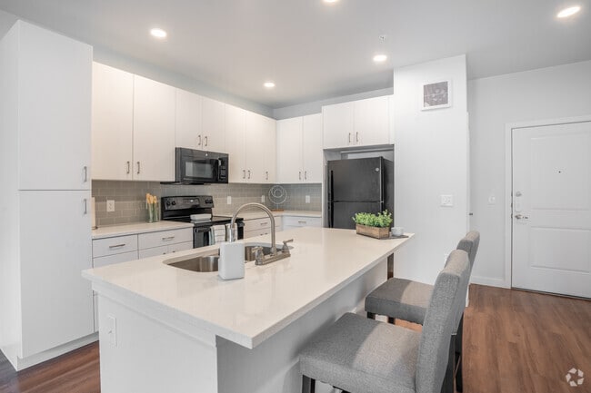 1BR, 1BA - 691SF - Kitchen - Century Heights - 55+ Senior Living