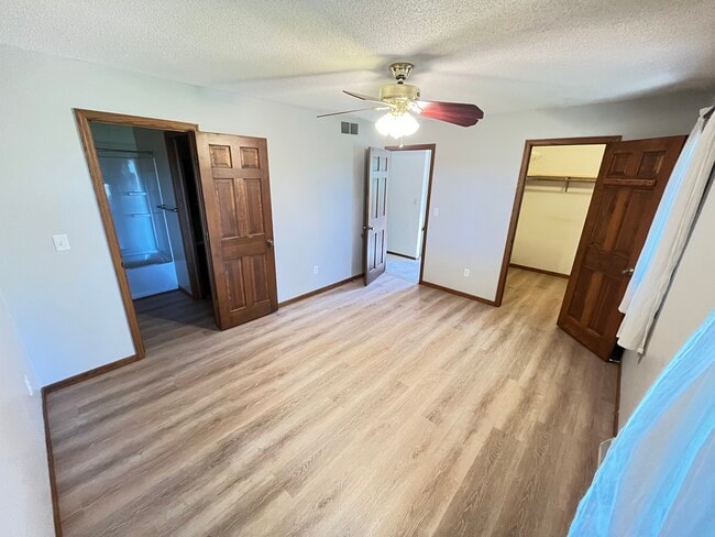Master bedroom upstairs - 203 13th Ct