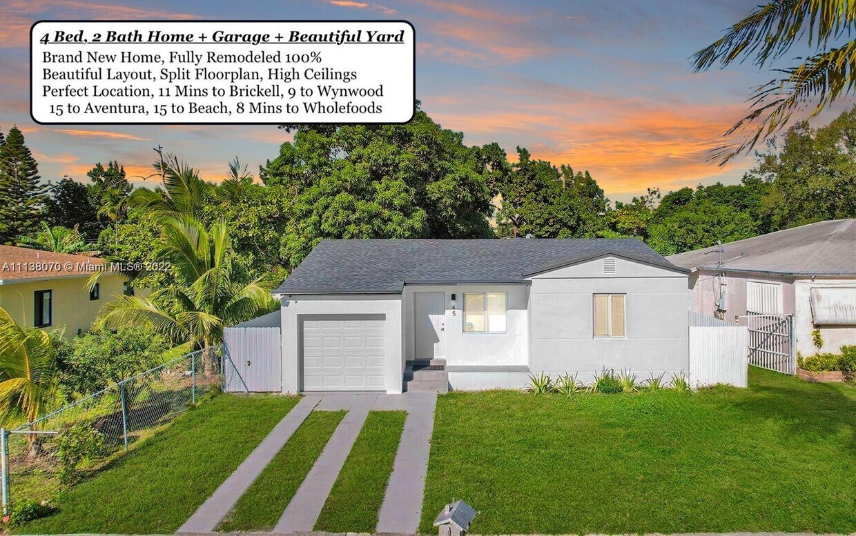 45 NW 116th St, Miami, FL 33168 House for Rent in Miami, FL